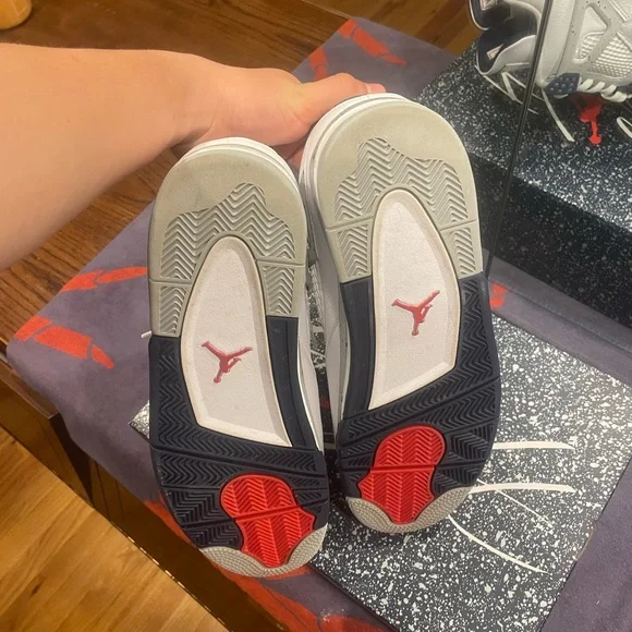 midnight navy jordan 4’s - Picture 4 of 7